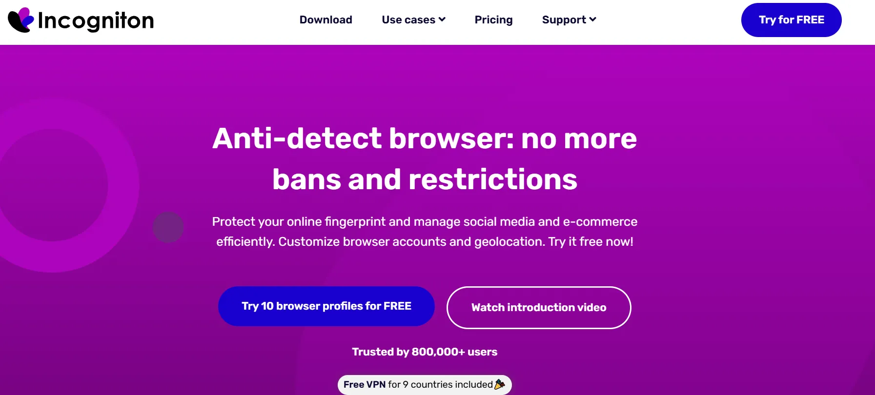 Incognition Homepage